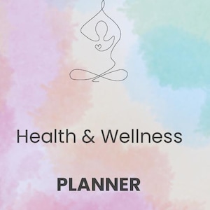 Health and wellness planner