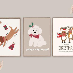Set of 3 Christmas prints, Christmas wall art, Christmas printables, Christmas printable art, Christmas decorations