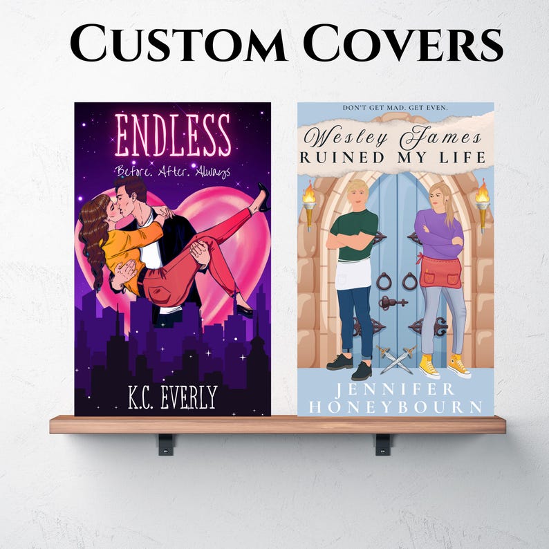 Custom Ebook Cover Design: Romance Book Cover (Digital Download) image 4