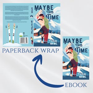 Custom Paperback Wrap Add on – Customizable  Paperback (Ingram, Kdp, Lulu, Amazon, D2D)