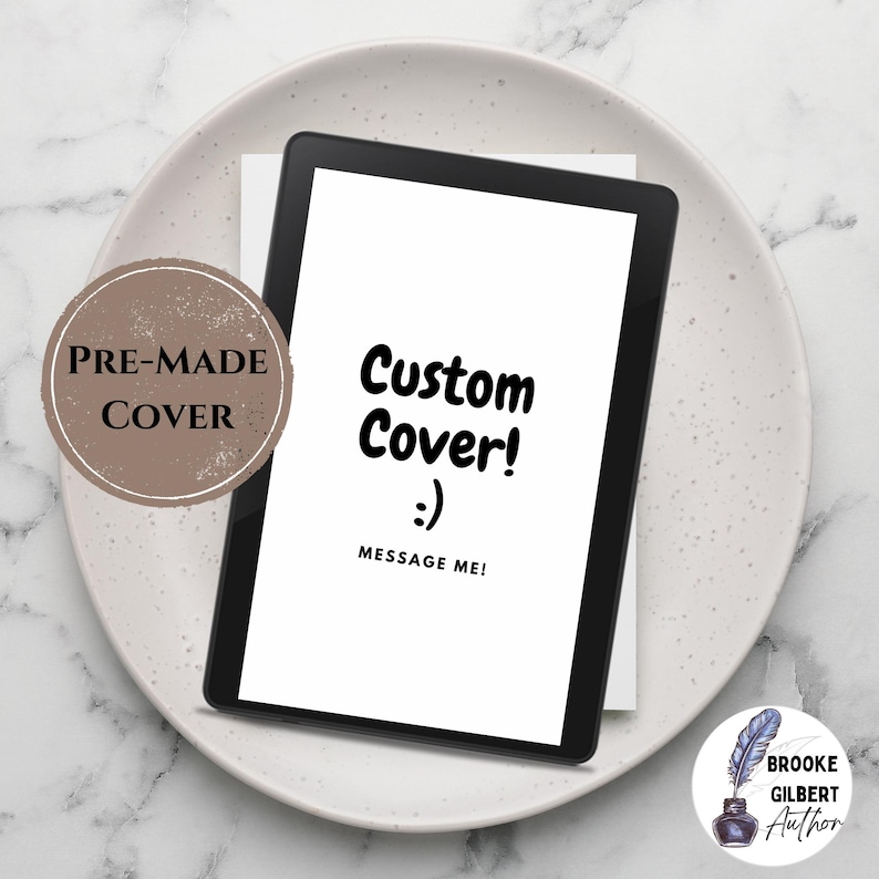 Custom Ebook Cover Design: Romance Book Cover (Digital Download) image 1