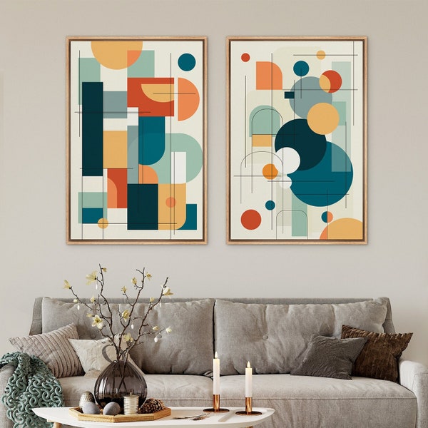 Mid Century Wall Decor - Etsy