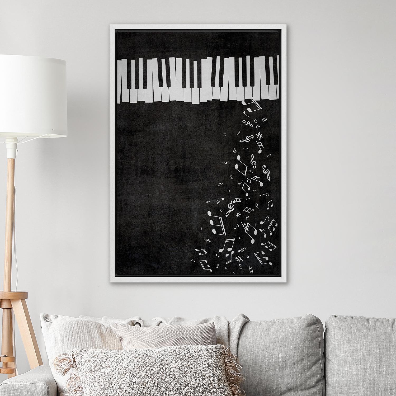 Music Black And White Art Sound Wave Black And White Illustration