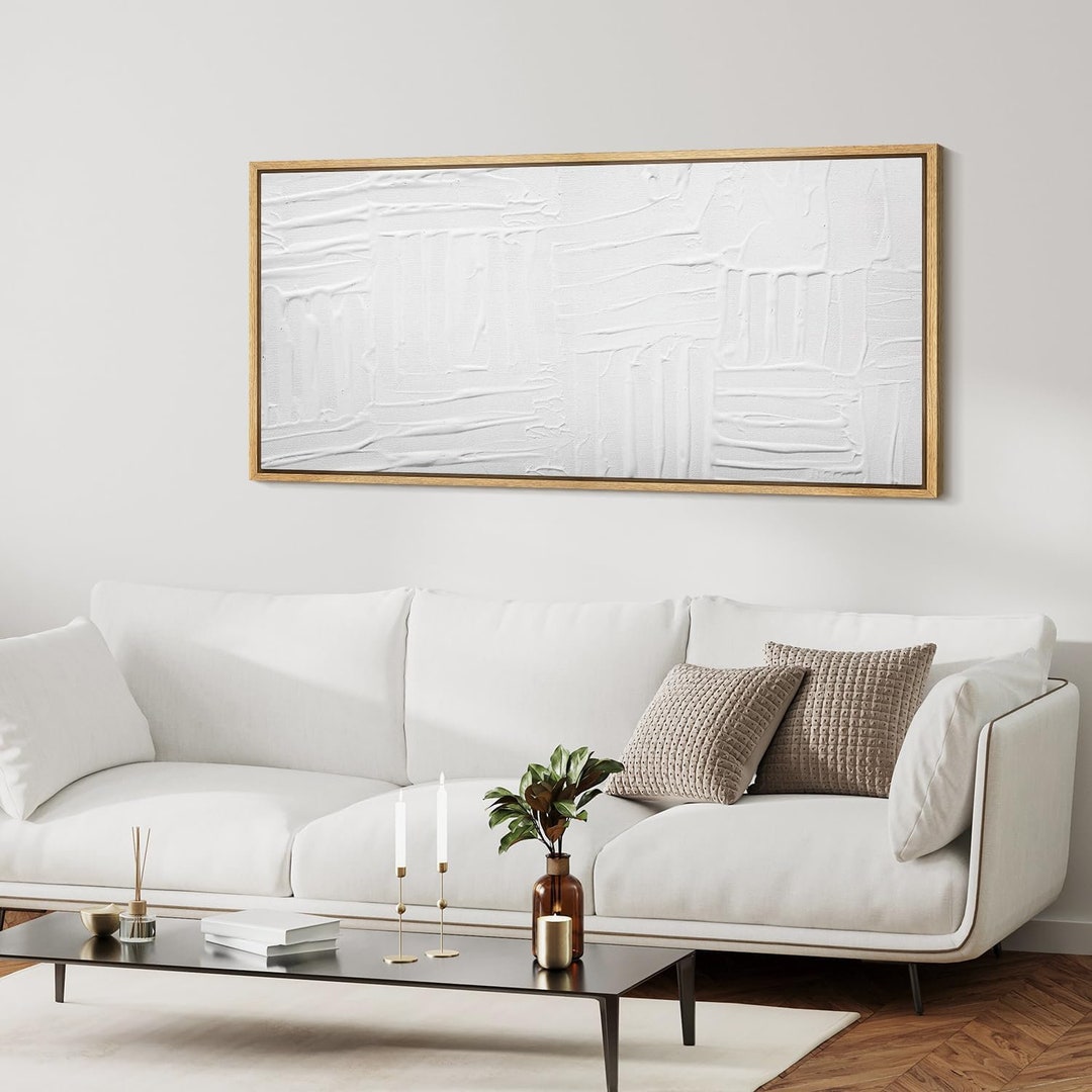 large-wall-art-framed-canvas-print-white-neutral-abstract-panoramic