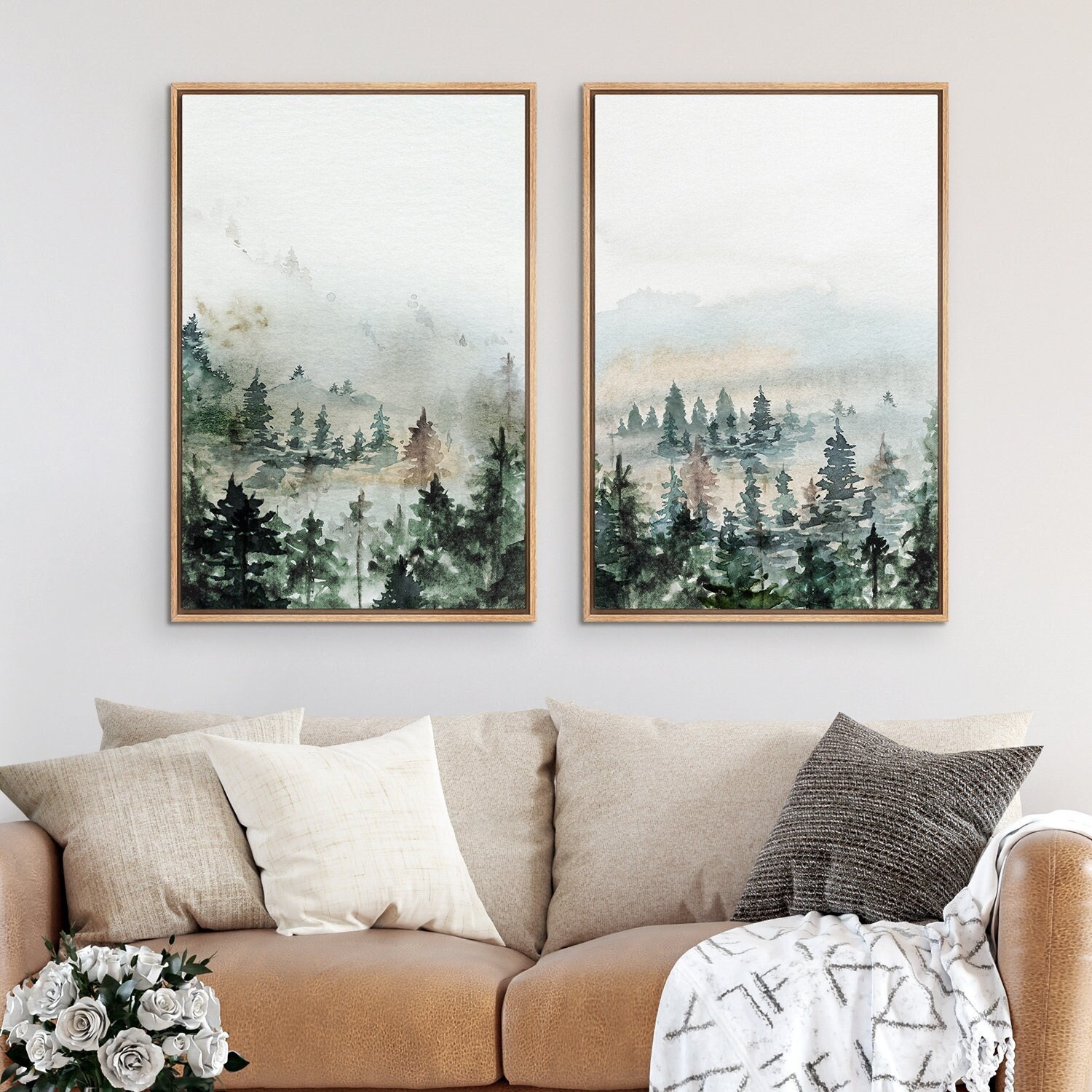 Art Frame Mountain #2　Brush Stroke Art Frame Mountain #2 Brush Stroke Art Frame Mountain #2