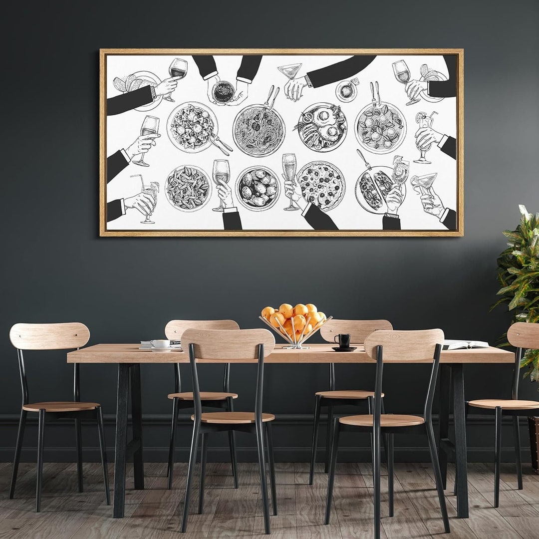 Cheers Print, Bar Cart Wall Art, Trendy Wall Art, Kitchen Wall Decor ...