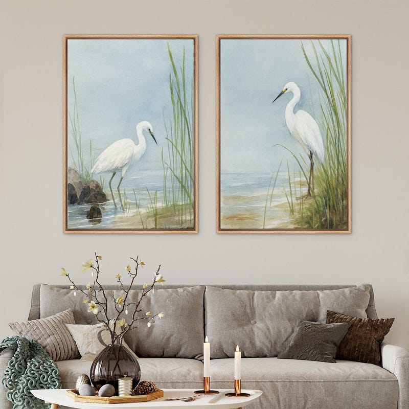 Coastal Bird Print Set 2 - Etsy