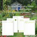 Printable Garden Planner &amp; Notes, PDF Digital Download Gardening ...