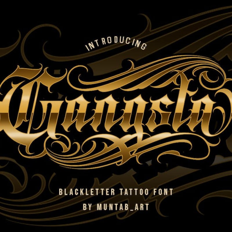 Chicano Tattoo Gangsta - Etsy