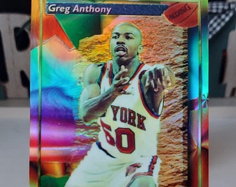 1993-94 Topps Finest Greg Anthony Refractor Ungraded