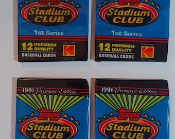 1992 Topps Stadium Club Members Only Limited Edition Baseball Cards. Box 5  - Etsy