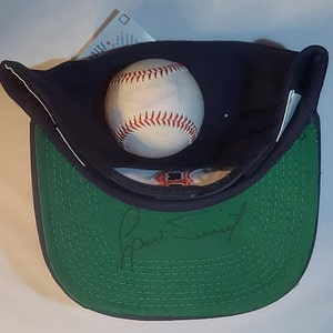 Luis Tiant Signed Boston Red Sox Cap and Baseball