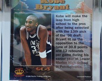 kobe bryant pacific collection