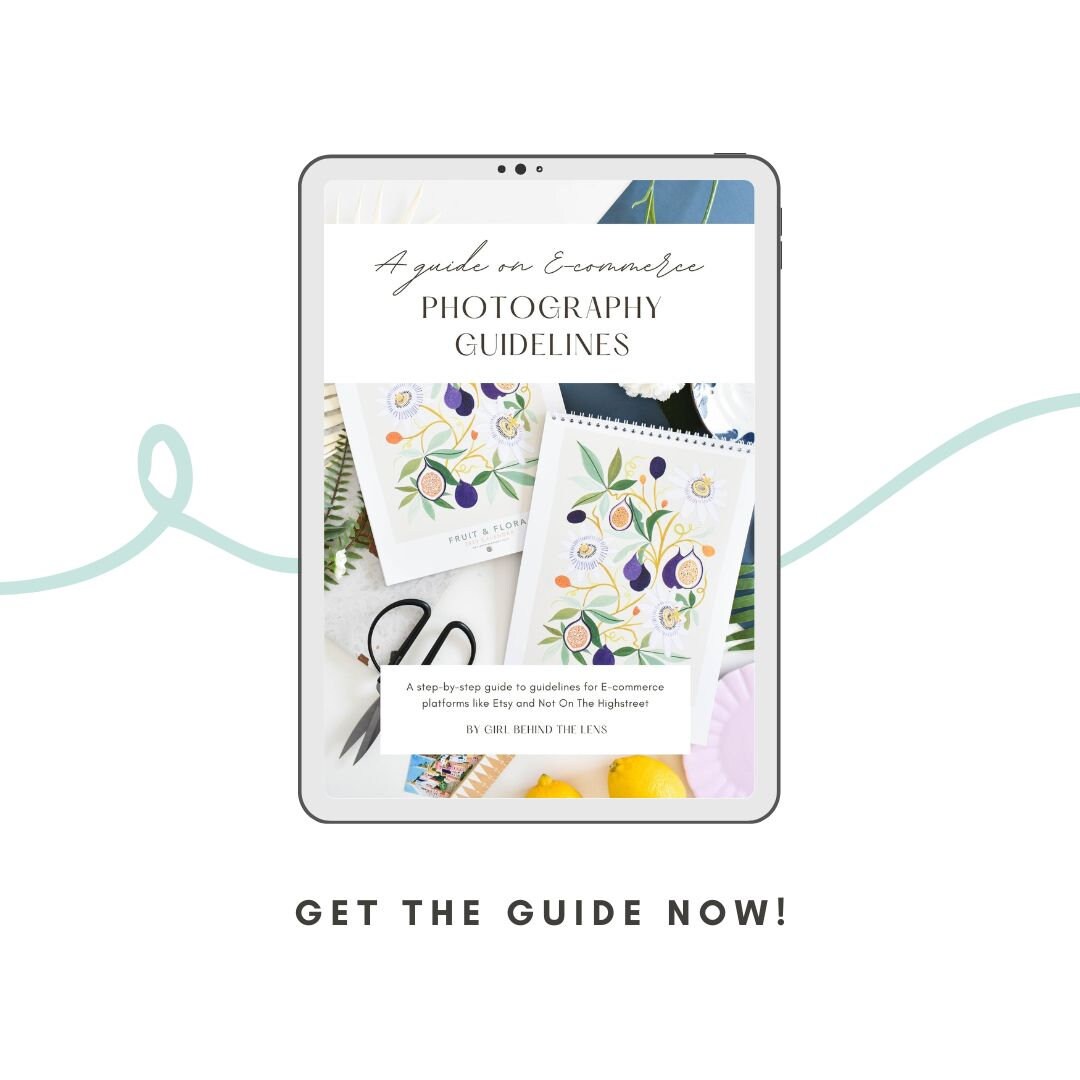A Guide on E-commerce Photography Guidelines / Etsy Photography Tips ...