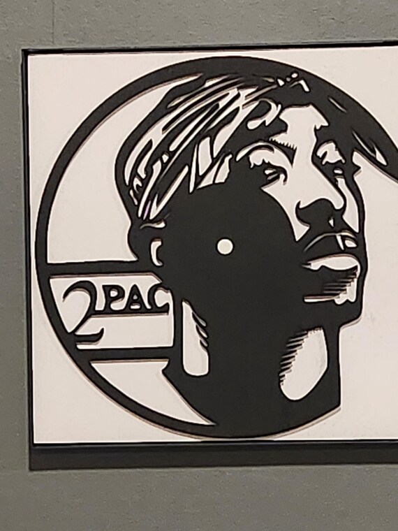 2pac Logo Black And White