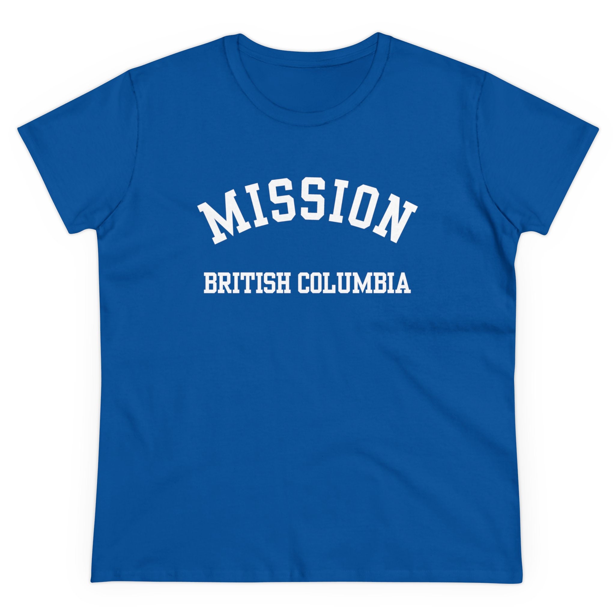 ●From the Heart of The Port City Mission, British Columbia (women's Midweight Cotton Tee