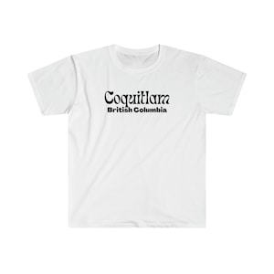 Coquitlam, British Columbia (Unisex Softstyle T-Shirt)