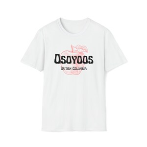 Osoyoos, British Columbia - Red Apple (Unisex Softstyle T-Shirt)