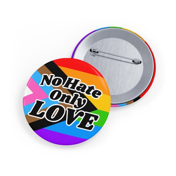 No hate pin discount