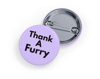 Vielen Dank für die Wertschätzung eines pelzigen (Pin) pelzigen Fandoms, süßes & spielerisches Accessoire - Soft Purple