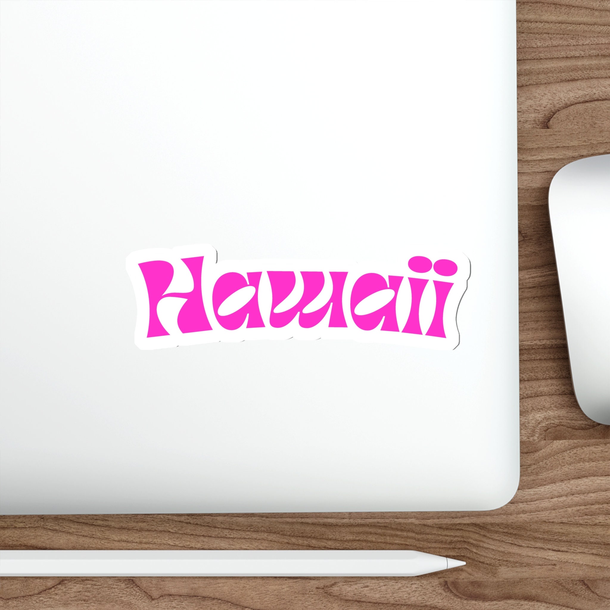 pink hawaii Hawaii (vinyl Indoor/outdoor Die-cut Sticker) Pink - Etsy