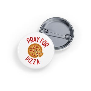 Pide pizza - Pin/Botón - Rebanada de pepperoni con queso, un divertido toque gastronómico, regalo para amantes de la pizza