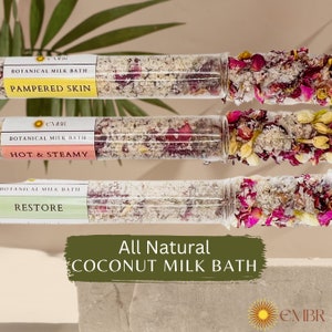 Milk Bath Gift Set | Natural Vegan Milk Bath | Gift for Her | Self Care Gift