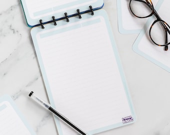 Kdrama Journaling Inserts designed for K-Drama Bingo Discbound Journal, Refill and Expansion Pack