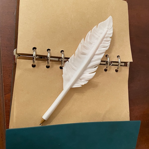 3d printed quill pen