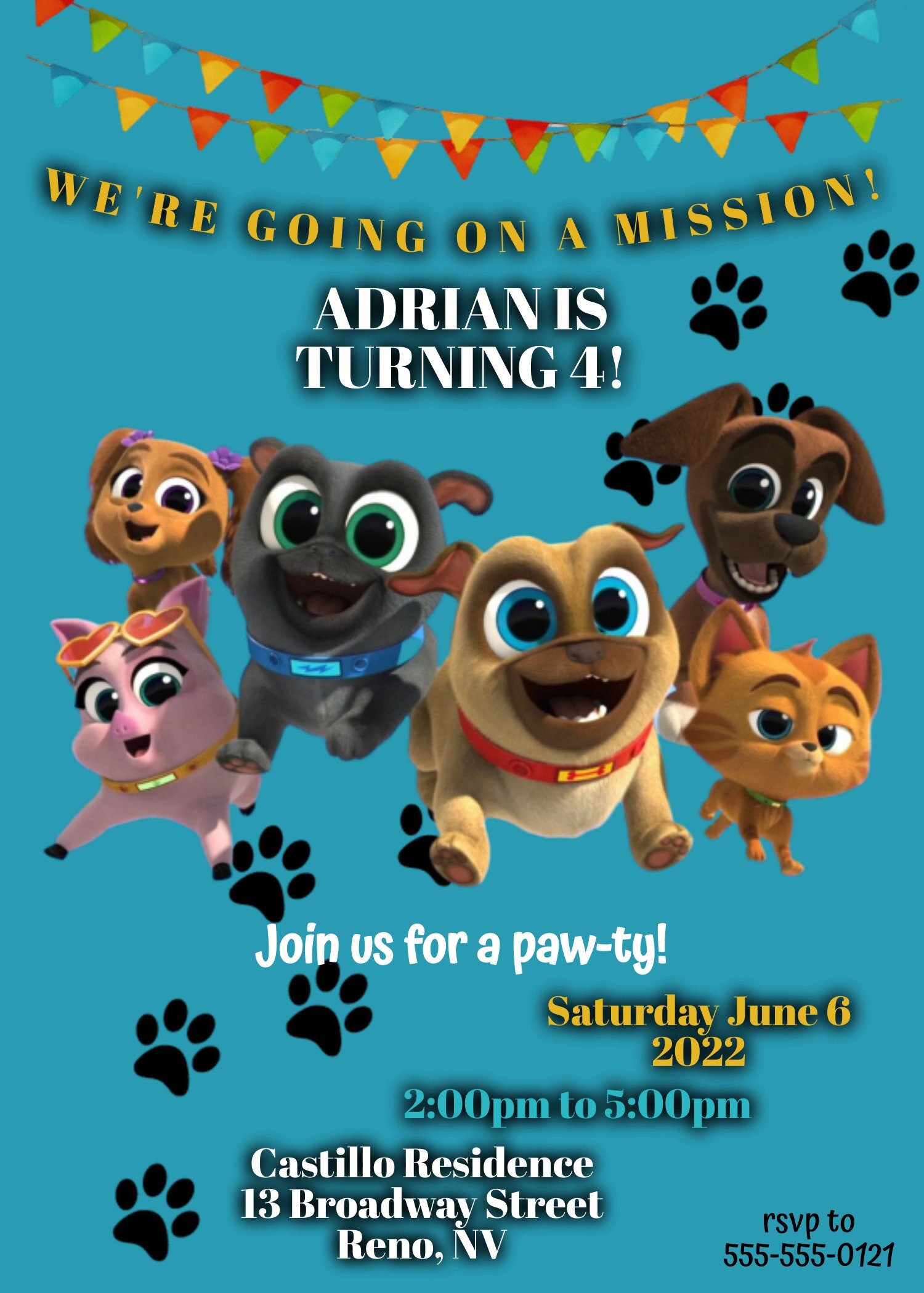 Puppy Dog Pals Digital Download Etsy