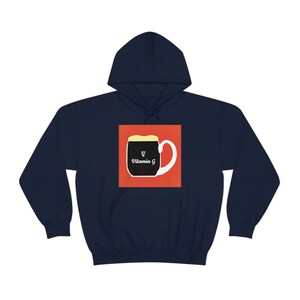 Vintage-Style Guinness Vitamin G Hoodie image 8