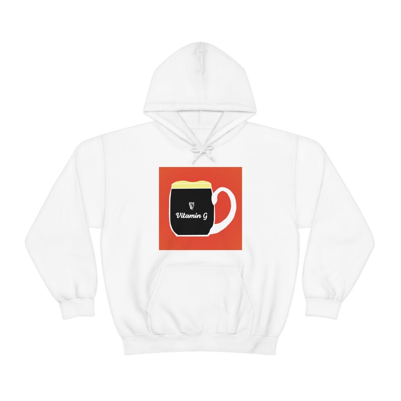Vintage-Style Guinness Vitamin G Hoodie image 10