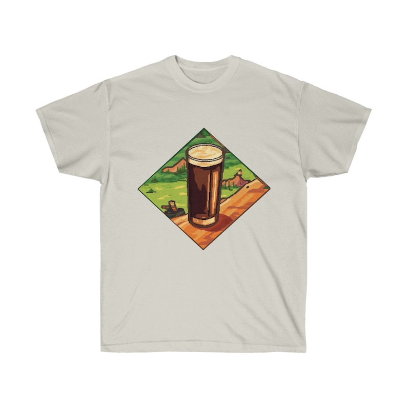 Hand-Stitched Guinness Pint T-Shirt image 5
