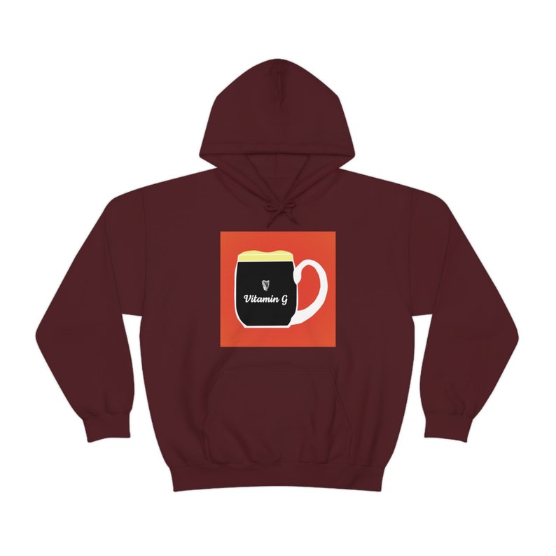 Vintage-Style Guinness Vitamin G Hoodie image 7