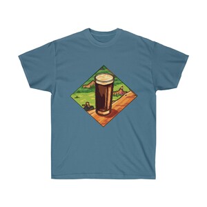 Hand-Stitched Guinness Pint T-Shirt image 2