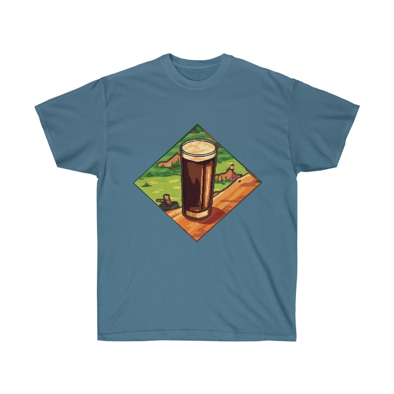 Hand-Stitched Guinness Pint T-Shirt image 2