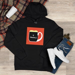 Felpa con cappuccio da birra da uomo, Guinness vintage autentica, patrimonio irlandese, felpa con cappuccio da birra Guinness, felpa con cappuccio irlandese regalo vintage, tendenza maschile, stile retrò immagine 1