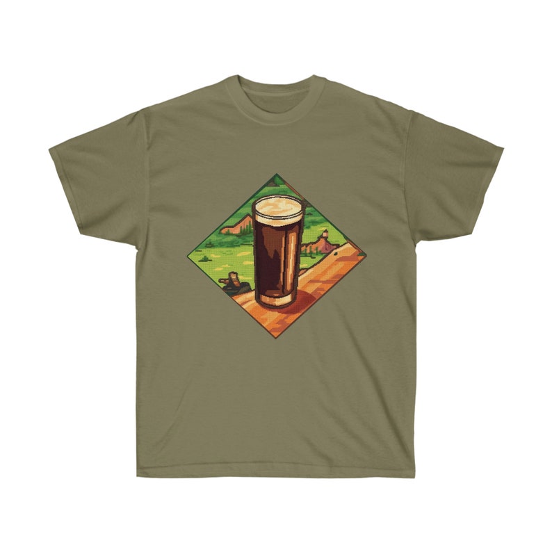 Hand-Stitched Guinness Pint T-Shirt image 9