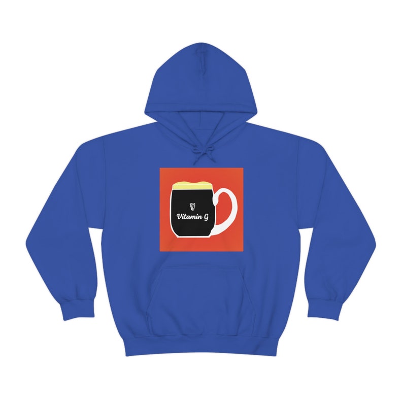 Vintage-Style Guinness Vitamin G Hoodie image 9