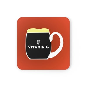 Vintage-Style Guinness Vitamin G Coaster image 2