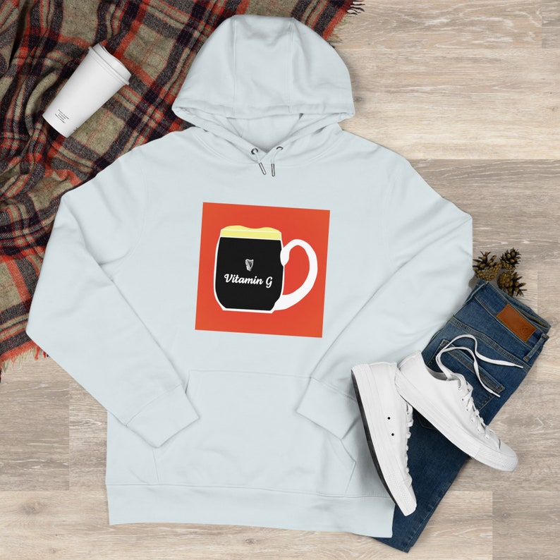 Felpa con cappuccio da birra da uomo, Guinness vintage autentica, patrimonio irlandese, felpa con cappuccio da birra Guinness, felpa con cappuccio irlandese regalo vintage, tendenza maschile, stile retrò immagine 8