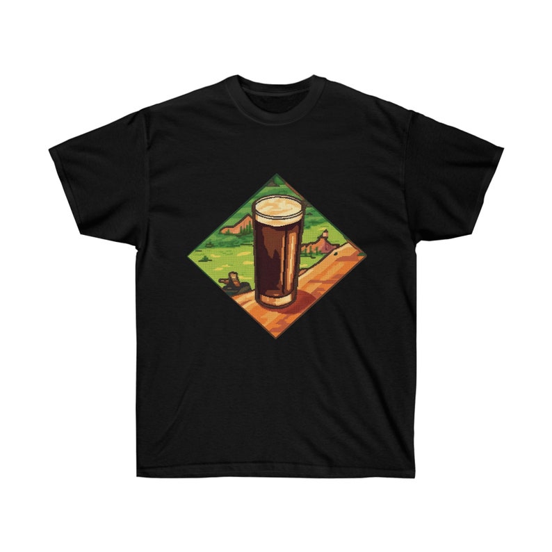 Hand-Stitched Guinness Pint T-Shirt image 3