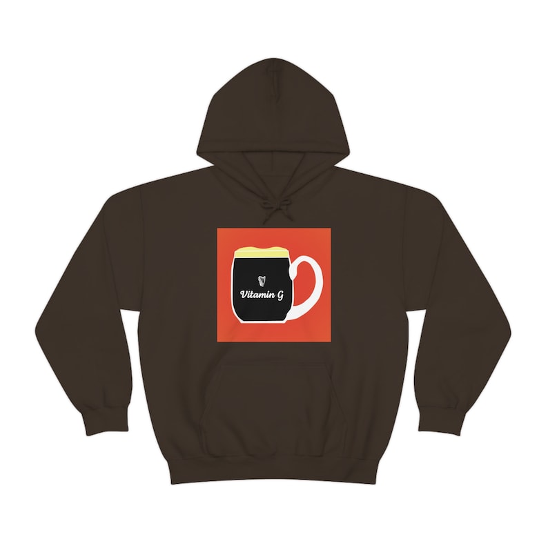 Vintage-Style Guinness Vitamin G Hoodie image 2