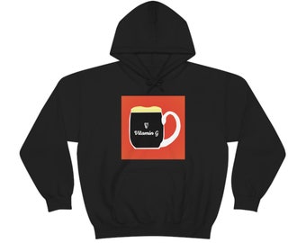 Vintage-Style Guinness Vitamin G Hoodie