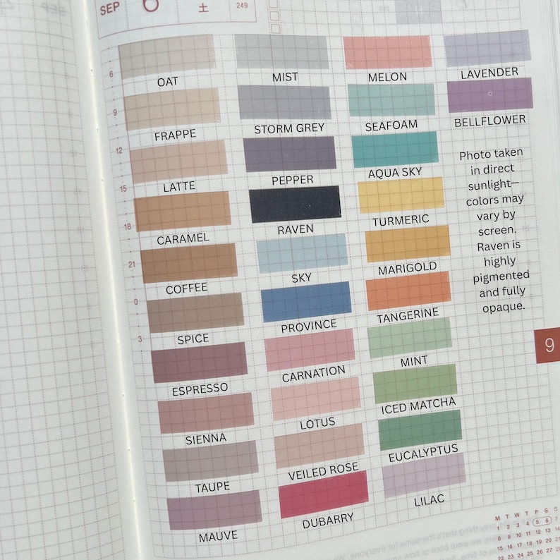 TRANSPARENT NANO DOTS Planner Sticker Sheet | Tiny Nano Circle | Bullet Journal | Minimal Planning | Functional Planner Stickers image 5