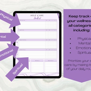 Self Care Checklist, 30 Self Care Challange, Self Care Plan, Habit ...