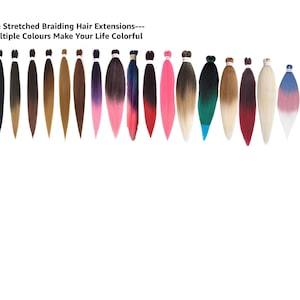 Pre-Stretched Braiding Hair 26 Inch – Itch-Free, Quick Install, Lightweight Synthetic Extensions for Knotless & Box Braids