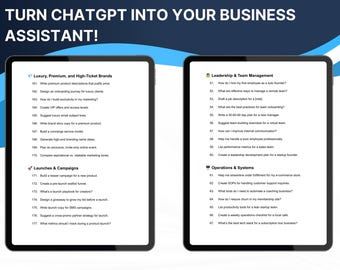 Business Prompts 600 Chat  Gpt prompts Business guide AI Prompts for Entrepreneurs, Marketing, Content & Social Media