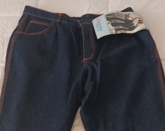 Vintage Gianto 1982 mist jeans met wijd uitlopende pijpen uit de jaren 80