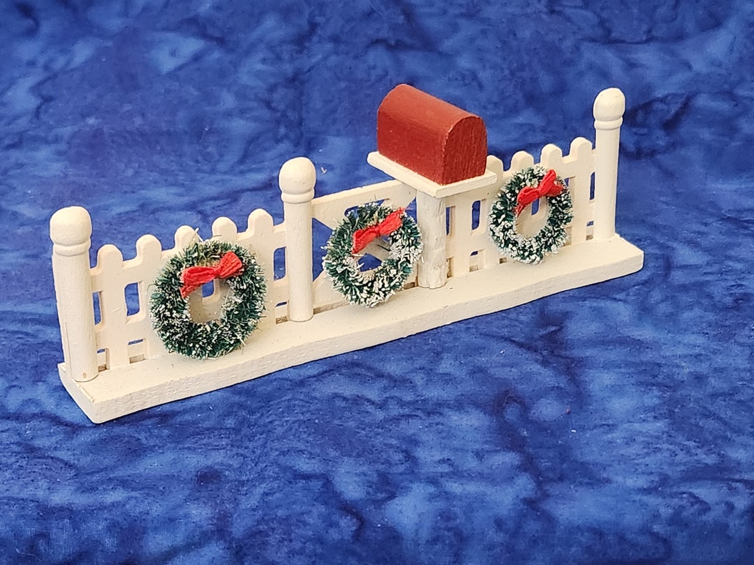 Christmas Village Fence 
